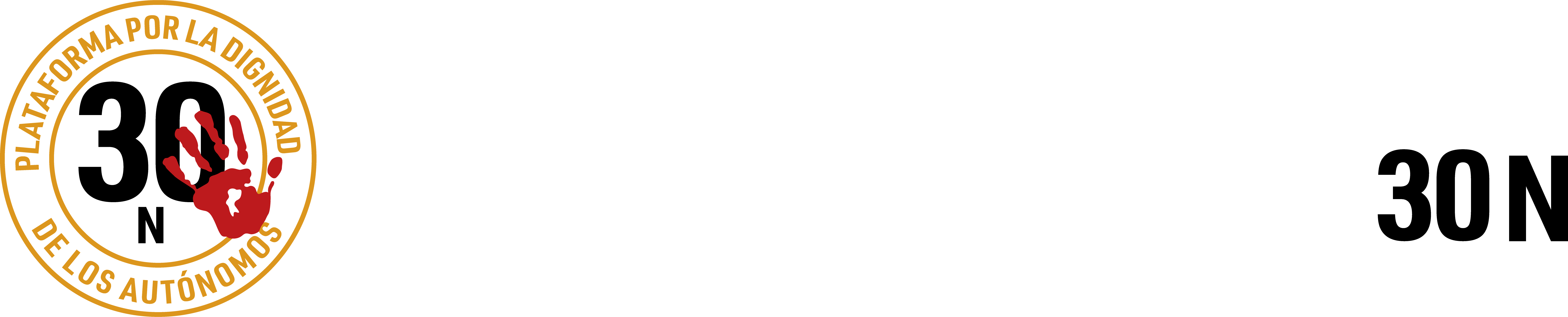 Logo-Horizontal-Plaraforma-30N-Fondo-Rojo_1